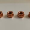 M8 x 1.25 Copper Flashed Steel Lock Nuts